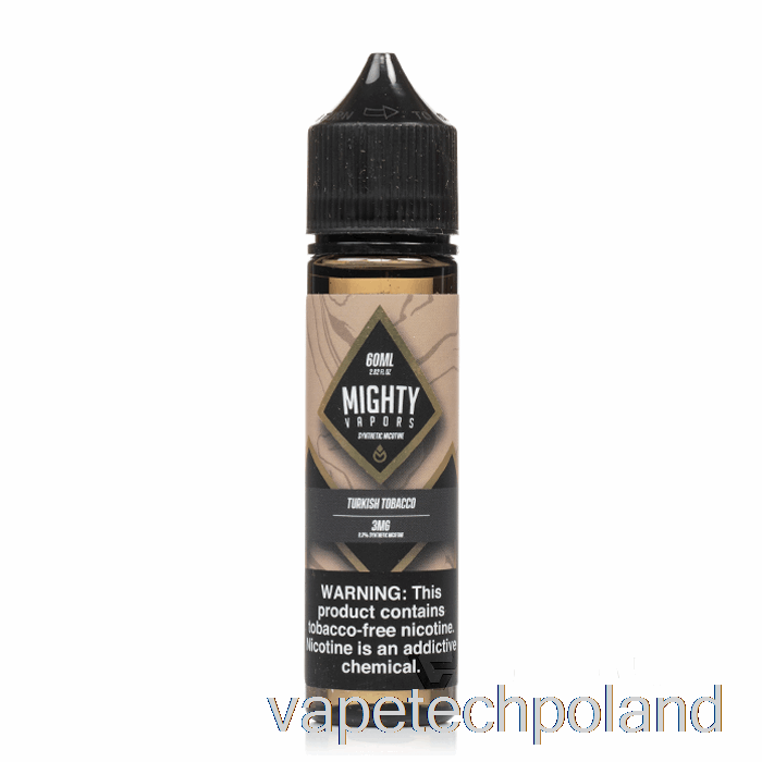 Vape Shop Warszawa Tytoń Turecki - Mocne Opary - 60ml 3mg